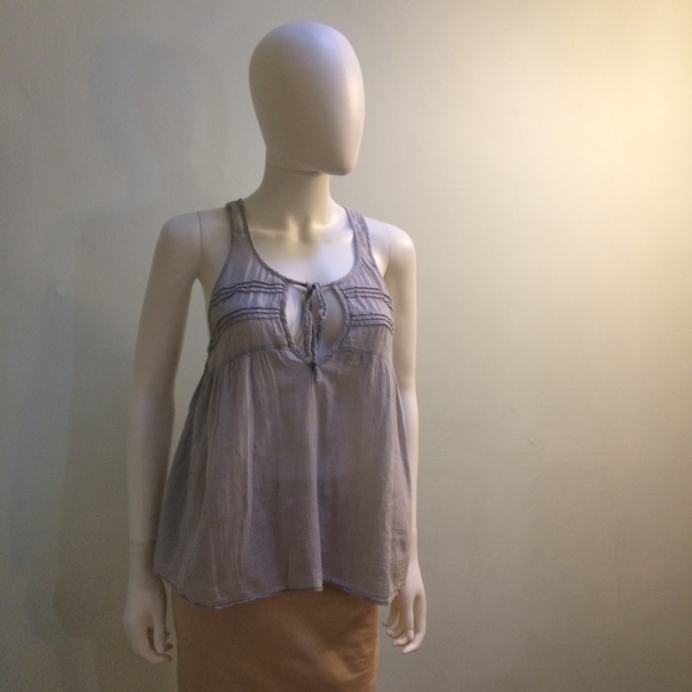 Ralph Lauren Denim & Supply Gauze Baby Doll Tank